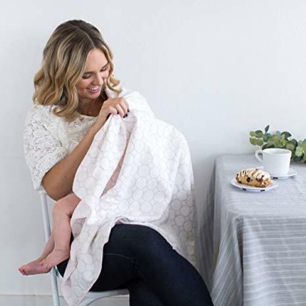 SWADDLEDESIGNS Large Receiving Blanket, Ultimate Swaddle For Infant New T03